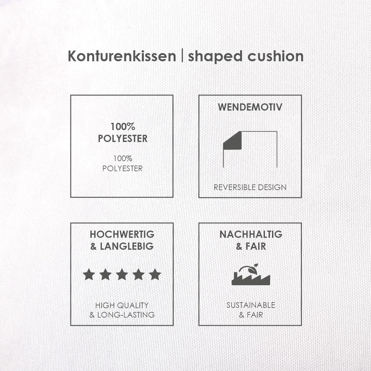 Herding Coussin Contour NFL blason, 36 x 26 cm, 100% polyester, coussin moulé, bleu/blanc