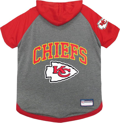 Pets First Kansas City Chiefs Sweat à Capuche T-Shirt Taille S