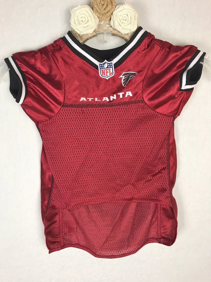 Pets First Atlanta NFL Red Pet Dog Shirt Large