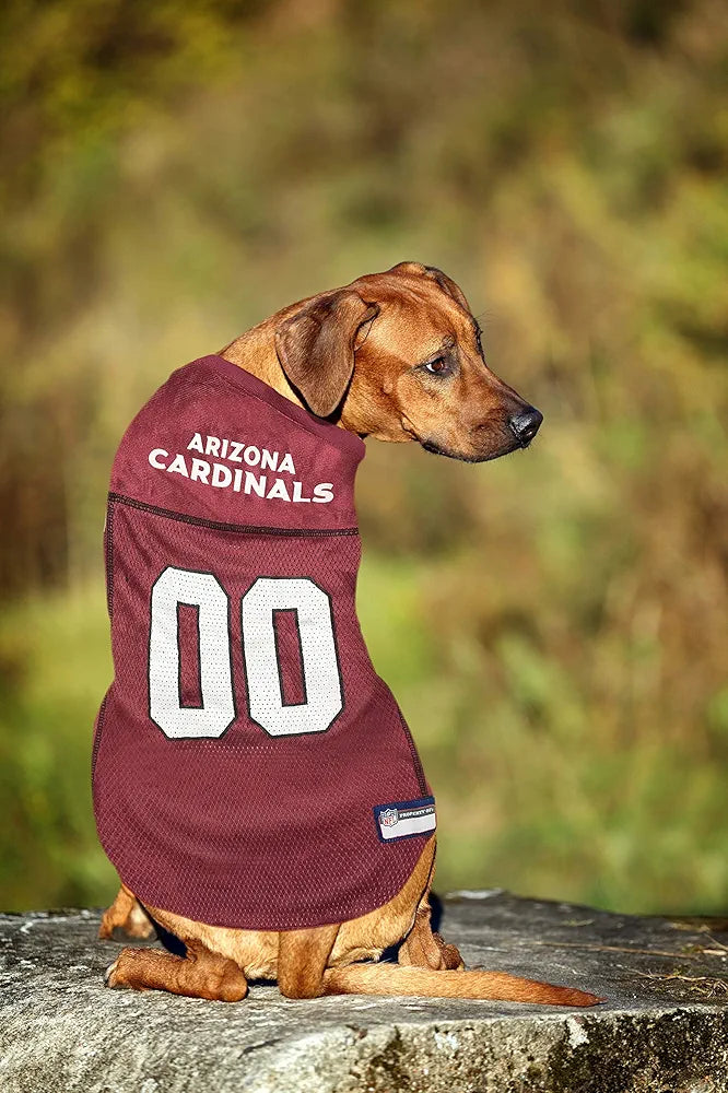 Arizona Cardinals NFL Dog Jersey - Size XS, Dog and Cat Football Jersey Uniform