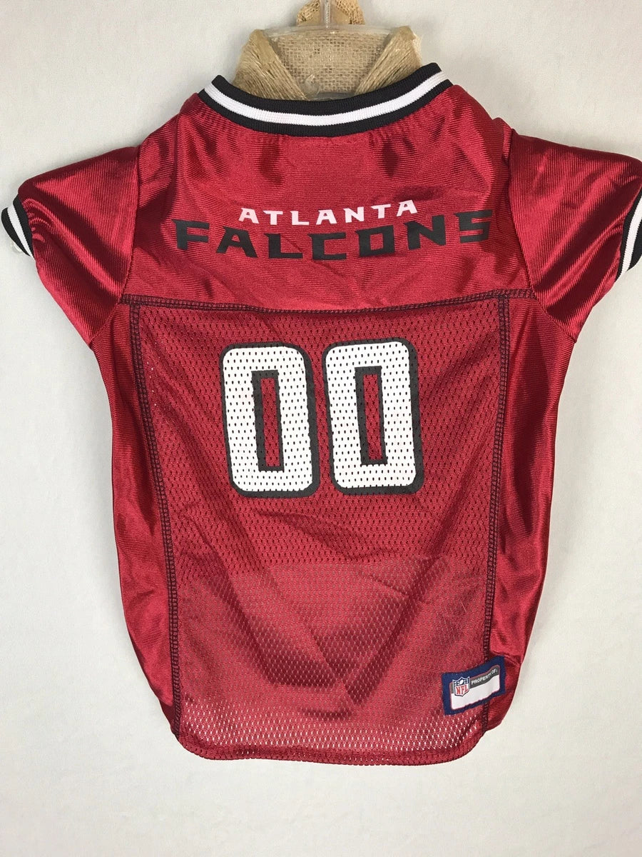 Pets First Atlanta NFL Red Pet Dog Shirt Large