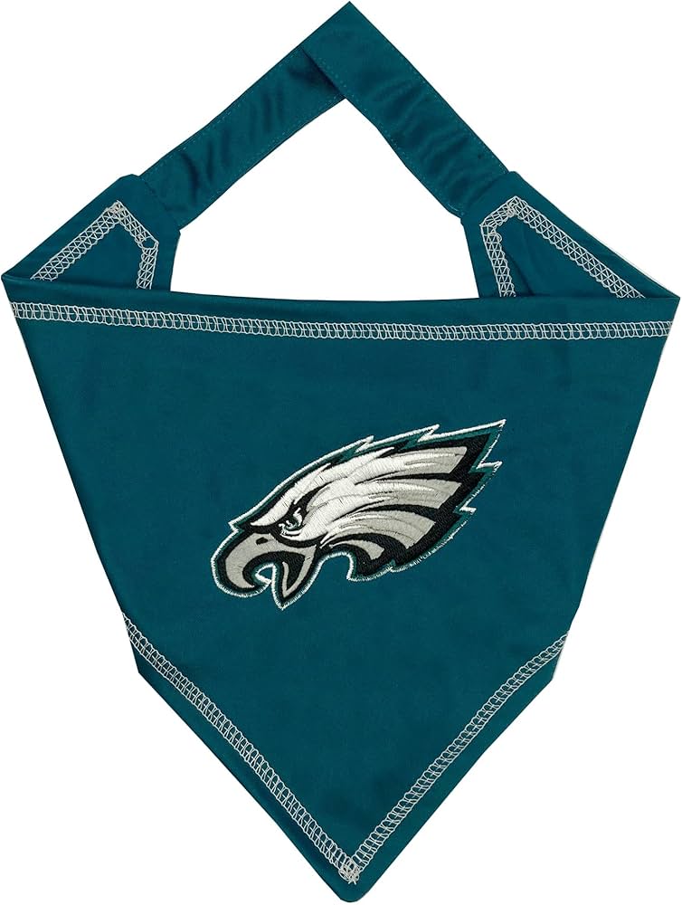 Pets First NFL Philadelphia Eagles Tie Bandana pour chien Taille L/XL