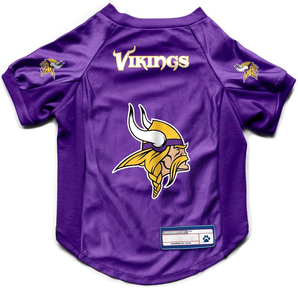 NFL Minnesota Vikings Stretch Pet Jersey, Size XL