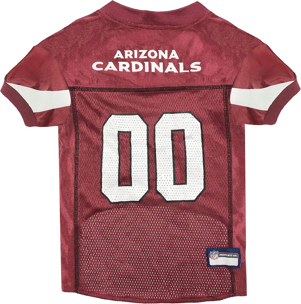 Arizona Cardinals NFL Dog Jersey - Size XS, Dog and Cat Football Jersey Uniform