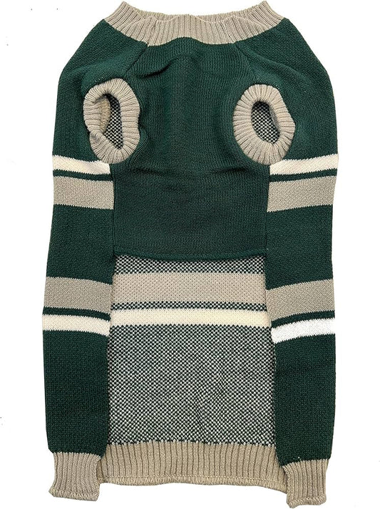 NFL Philadelphia Eagles Dog Sweater, Size XS. Warm and comfortable knit sweater with NFL team logo for dogs of all sizes